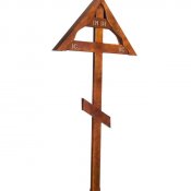 Крест деревянный 002