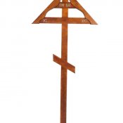 Крест деревянный 003