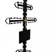 Крест металлический 001