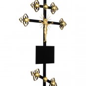 Крест металлический 010