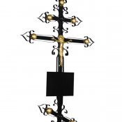 Крест металлический 012