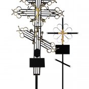 Крест металлический 017